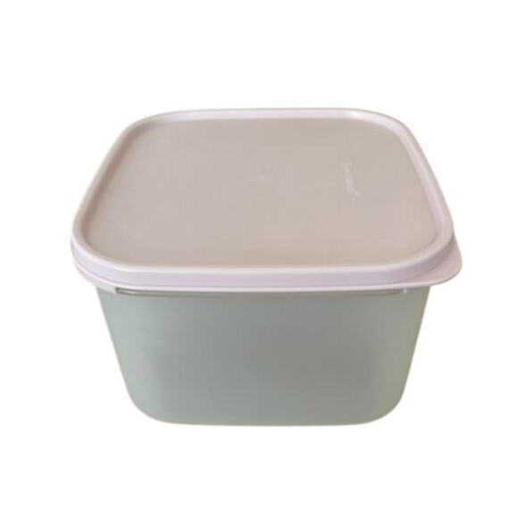 Tupperware Modular Mates 11 Cup Container #1620 Beige Lid   2.6L Strawberry Pink - Picture 1 of 3